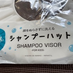 開封済み未使用、シャンプーハットの画像