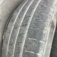 アクア　純正ホイール　メーカー不明タイヤの画像