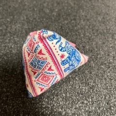 新品！　象柄三角ポーチの画像