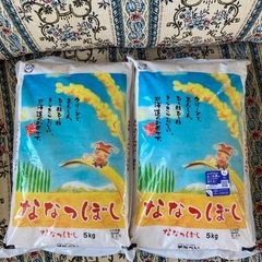 6年度産ななつぼし5kg 2個の画像