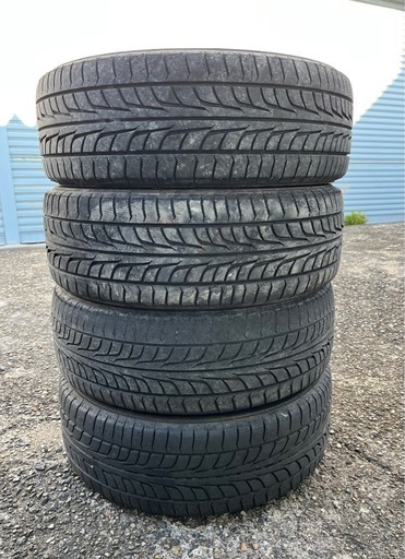 アルミホイール/タイヤ4本セット(14インチ・165/55 R14)