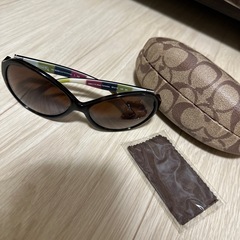 値下げ。未使用！サングラス ブランド coach