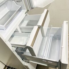 【成約済】◆美品◆パナソニック/NR-E414GV/パーシャル搭載冷蔵庫/冷凍冷蔵庫/406L/5ドア/右開き/2019年/ホワイト/Panasonic/E0EQ0107の画像