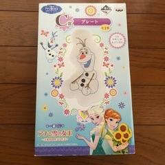 一番くじ　オラフ　皿の画像