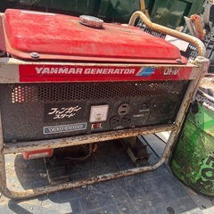 ヤンマー 発電機 YSG300 6 ジャンク品 中古 の画像
