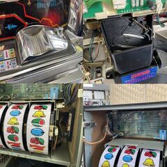 希少４号機 バーサス ドアキー 設定キー コイン使用機 ユニバーサル 100V電源 1998年製造 アルゼ TYPE A レア台 VERSUS 札幌市手稲区の画像