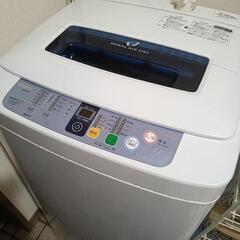 風乾燥機能付　Haier　全自動洗濯機の画像