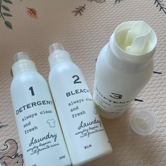 洗剤詰め替えボトル　3点セットの画像