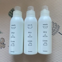 洗剤詰め替えボトル　3点セットの画像