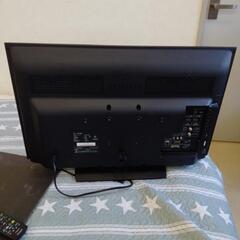 SHARP AQUOS LC-32H20 液晶カラーテレビ 32インチ 通電起動チャンネル設定確認済 リモコン操作可 2015年製リモコン、B-CASカード付 シャープ テレビの画像
