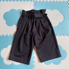 サイズ80　ワイドパンツ　ズボン　プティマイン