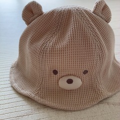美品★ベビー帽子　くま