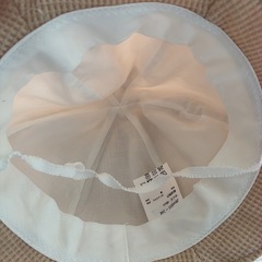 美品★ベビー帽子　くまの画像