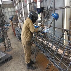 鉄筋加工工場　鉄筋加工　溶接　の画像