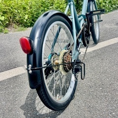 お買い得！ＳＰＥＡＲ外装6段変速20インチ折りたたみ自転車の画像
