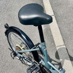 お買い得！ＳＰＥＡＲ外装6段変速20インチ折りたたみ自転車の画像