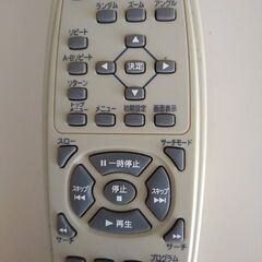 SANYO サンヨー DVDプレイヤー用リモコン RB-PS9の画像