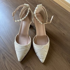 お買得★超美品★ストラップパンプス