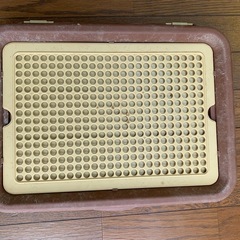 中古品！！　ペティオ製小型犬用サークルとカバー付トイレトレーの画像