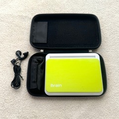 美品 電子辞書 Brain ケース付き