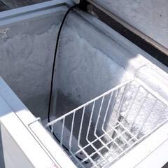 【商談成立済】譲ります　業務用冷凍庫　アイスストッカー