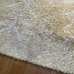 ラグ ラグマット カーペット プレーベル アイナ抗菌 洗える 約1.5畳 130×190cm 長方形 北欧 抗ウイルス 防ダニ 日本製 イエロー prevellの画像