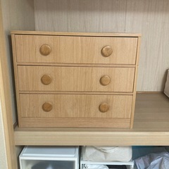 タンス　衣替え簡単　【押入れぴったりサイズ】