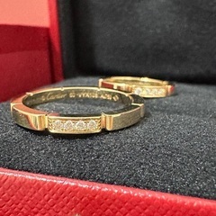 Cartier カルティエ マイヨンパンテール 結婚指輪の画像