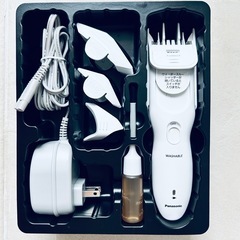 パナソニック バリカン ヘアカッター 充電 交流式 白 ER-GF41-Wの画像