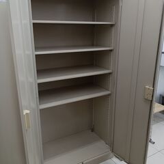 ★ジモティ割あり★  ロッカー ベージュ H179×D51.5×W88 クリーニング済み HJ6511の画像