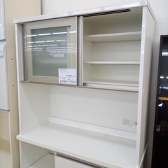 ★ジモティ割あり★ NITORI レンジボード ホワイト H190.5×D42.5×W100.5 クリーニング済み OJ9137の画像