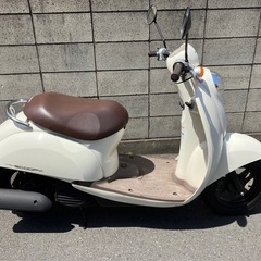 【決まりました】ホンダスクーピー　整備済　バイク　ベージュの画像