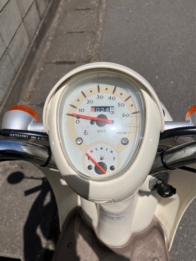 【決まりました】ホンダスクーピー　整備済　バイク　ベージュ