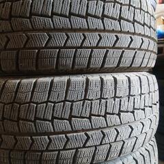 引き取り 195/65R15 4本 ダンロップ 冬タイヤ バリ溝 の画像