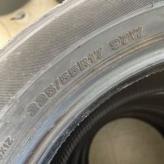 無料タイヤ　225/55R17#ss06の画像