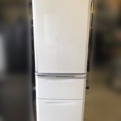 天)MITSUBISHI ノンフロン冷凍冷蔵庫　MR-C37D-W形