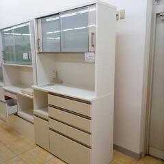 ★ジモティ割あり★ IKEA レンジボード 白 H205.5×D...