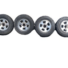 ジムニー 純正アルミホイール 16インチYOKOHAMA GEOLANDAR M/T+　700R16 LT　　　の画像