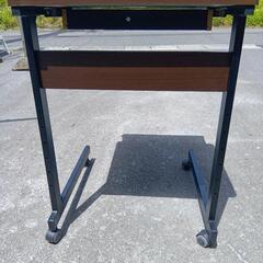 サンワダイレクト パソコンデスク 幅55cm×奥行48cm×高さ72cmの画像