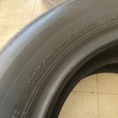 無料タイヤ　165/70R14#ss09※2本の画像