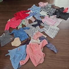 女児服80-95あたり大量(まだまだあるのでどんどん増えます)の画像