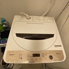 シャープ 洗濯機 6リッター