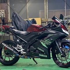 YZF-R15 書類有り　実働　早い者勝ち‼️乗って帰れます155cc 125ccバイク車体の画像
