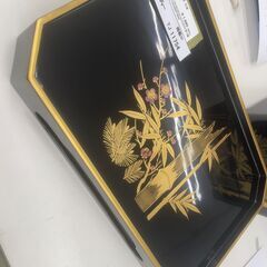 合図漆器　お盆　TJ11754の画像