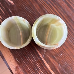 オニキス　メノウ　大理石　タバコ入れの画像