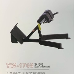 お尻、背筋強化　トレーニングマシーン