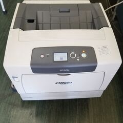 EPSON　Ａ３カラーレーザープリンタ　中古　印刷汚れ有