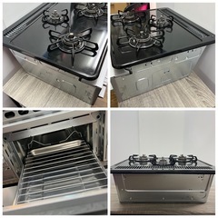 666 Paloma パロマ　ビルトインガスコンロ 3つ口LPガス 2021年 PKD-N36Sの画像