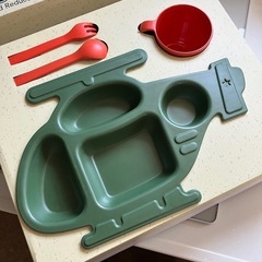M&B KIDS PLATE SET ヘリコプター
