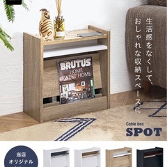 ケーブルボックス SPOT(スポット)  収納 タップケース コ...